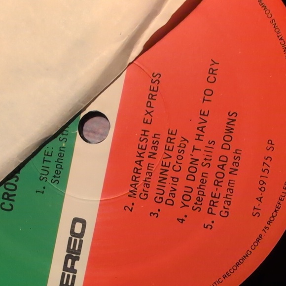 Crosby,Stills&Nash Vintage Vinyl Record&Music Book - Picture 7 of 12